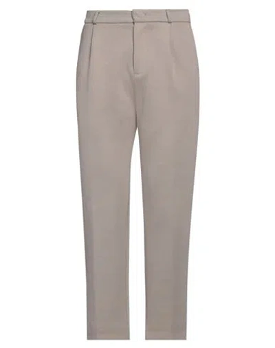 Kiefermann Man Pants Dove Grey Size L Cotton, Polyamide In Neutral