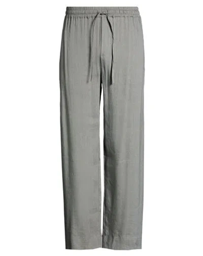 Kiefermann Man Pants Grey Size Xxl Linen, Viscose, Elastane In Gray