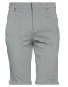 Kiefermann Man Shorts & Bermuda Shorts Grey Size S Viscose, Polyamide, Elastane In Grey
