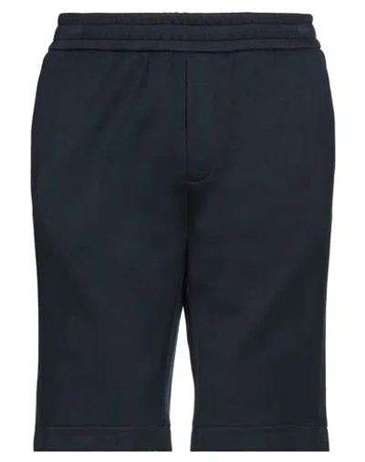 Kiefermann Man Shorts & Bermuda Shorts Midnight Blue Size Xxl Viscose, Elastane, Cotton