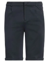 Kiefermann Man Shorts & Bermuda Shorts Navy Size L Viscose, Polyamide, Elastane In Navy Blue