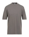 Kiefermann Man T-shirt Grey Size Xl Cotton, Elastane In White