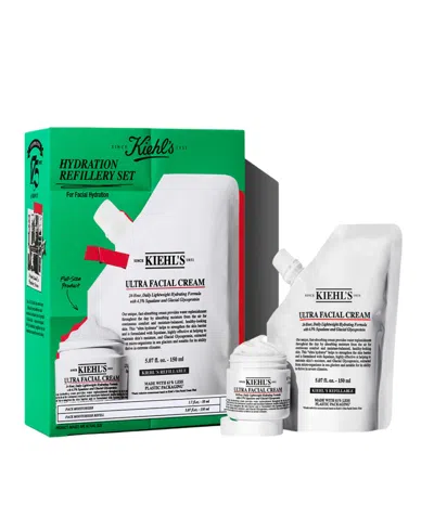 Kiehl's Since 1851 2-pc. Hydration Refillery Ultra Facial Cream And Refill Set In Transparent