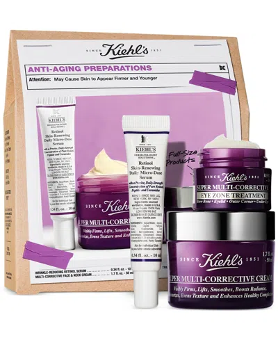 Kiehl's Since 1851 3-pc. Super Multi-corrective Skincare Set In No Color