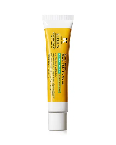 Kiehl's Since 1851 Better Screen Miner-all Uv Serum Mineral Sunscreen Spf 50 1.4 Oz/40 ml In Yellow