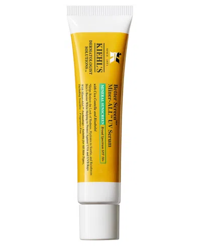 Kiehl's Since 1851 Better Screen Miner-all Uv Spf 50+ Mineral Sunscreen, 1.4 Oz. In No Color