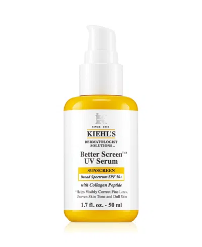 Kiehl's Since 1851 Better Screen Uv Serum 1.7 Oz. In White