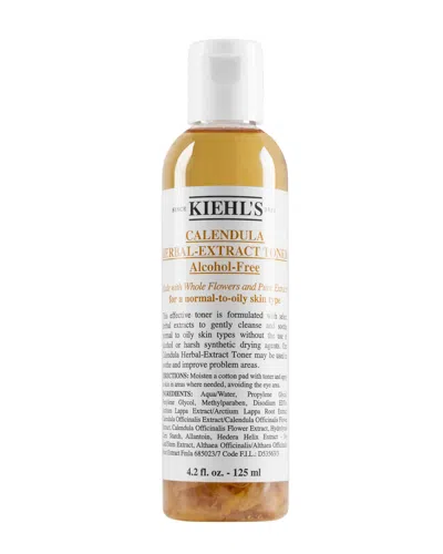 KIEHL'S SINCE 1851 CALENDULA HERBAL EXTRACT ALCOHOL-FREE TONER, 4.2 OZ./ 124 ML,PROD224940342