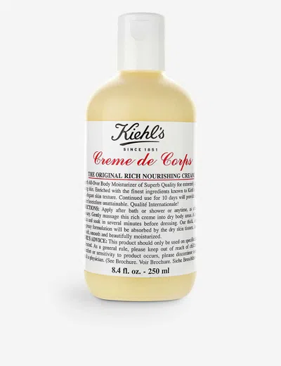Kiehl's Since 1851 Cr&egrave;me De Corps Body Moisturiser 250ml In Nero