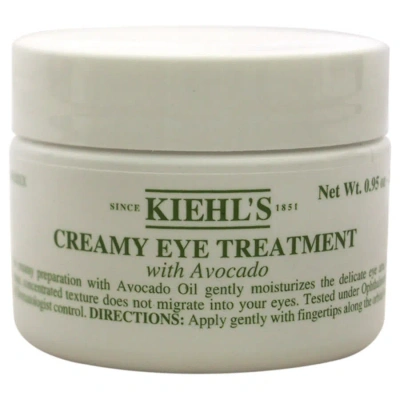 Kiehl's Since 1851 Creamy Eye Treatment With Avocado By Kiehls For Unisex - 0.95 oz Eye Treatment In White