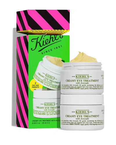 Kiehl's Since 1851 Creamy Eye Treatment With Avocado Duo ($120 Value) In Us Hol24