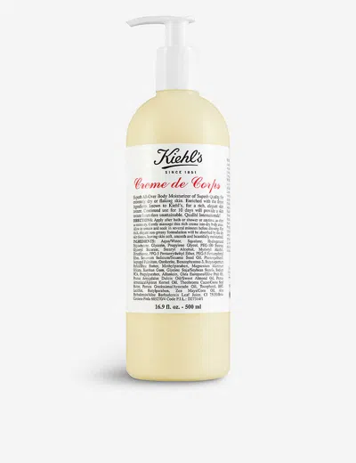 Kiehl's Since 1851 Crème De Corps With Pump 500ml In Multi