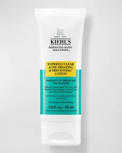 Kiehl's Since 1851 Expertly Clear Acne Treating & Preventing Lotion, 2 Oz. In White