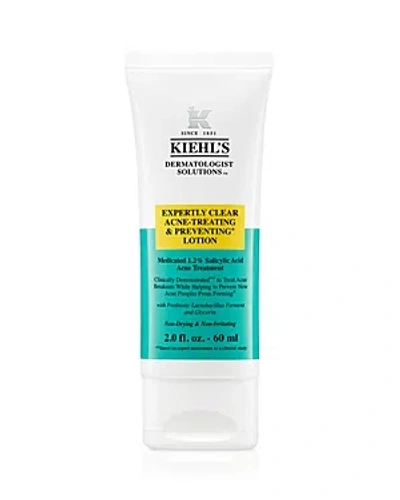 Kiehl's Since 1851 Expertly Clear Acne Treating & Preventing Lotion 2 Oz. In White