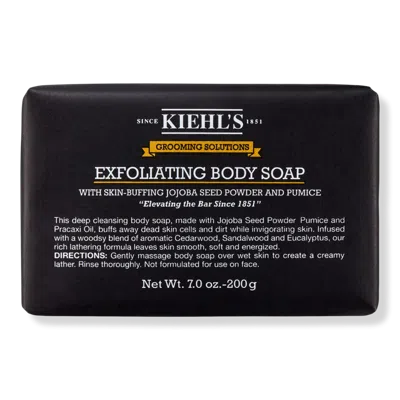 Kiehl's Since 1851 Grooming Solutions Exfoliating Body Soap In Transparent