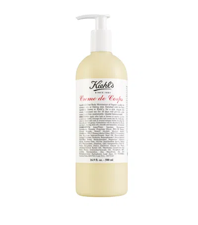 Kiehl's Since 1851 Ki Crème De Corps With Pump 500ml In White