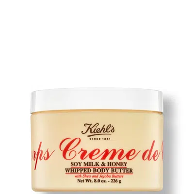 Kiehl's Since 1851 Kiehl's Creme De Corps Soy Milk & Honey Whipped Body Butter 226g In White