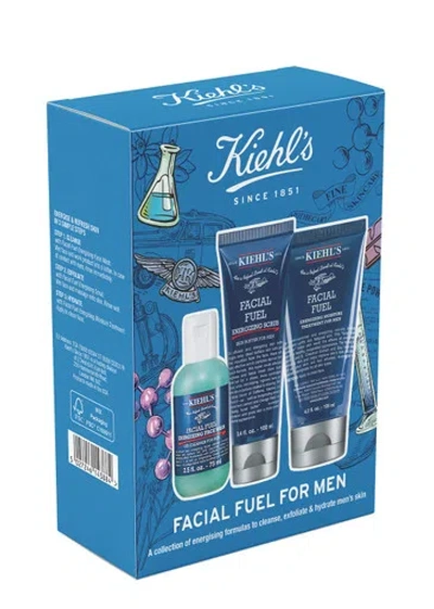 Kiehl's Since 1851 Kiehl's Facial Fuel Mens Set In White