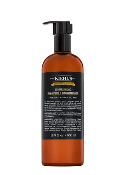 Kiehl's Since 1851 Kiehl's Grooming Solutions Nourishing Shampoo & Conditioner 500ml In White