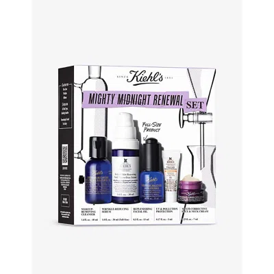 Kiehl's Since 1851 Mighty Midnight Renewal Gift Set In White
