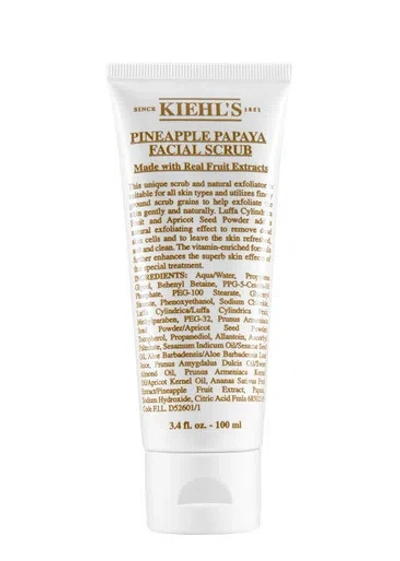 Kiehl's Since 1851 Kiehl's Pineapple Papaya Facial Scrub 100ml In White