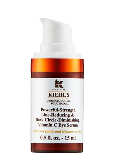 Kiehl's Since 1851 Kiehl's Powerful-strength Line-reducing & Dark Circle-diminishing Vitamin C Eye Serum 15ml In N/a