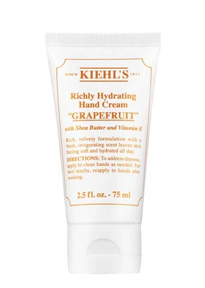 Kiehl's Since 1851 Kiehl's Richly Hydrating Hand Cream Grapefruit 75ml In White