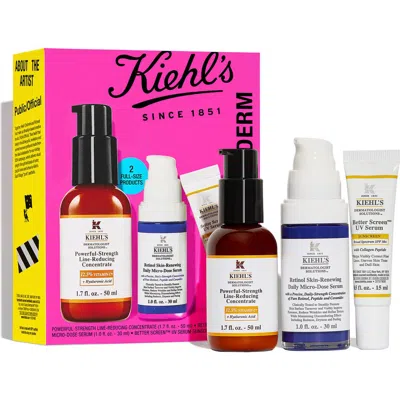 Kiehl's Since 1851 Dare To Derm Skin Care Gift Set $163 Value In No Color