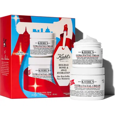 Kiehl's Since 1851 Holiday Home & Away Hydration Gift Set $111 Value In White