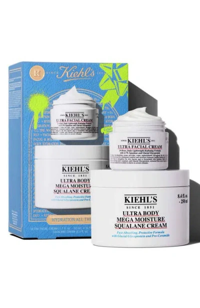 Kiehl's Since 1851 Hydration All The Way Set $88 Value In Transparent