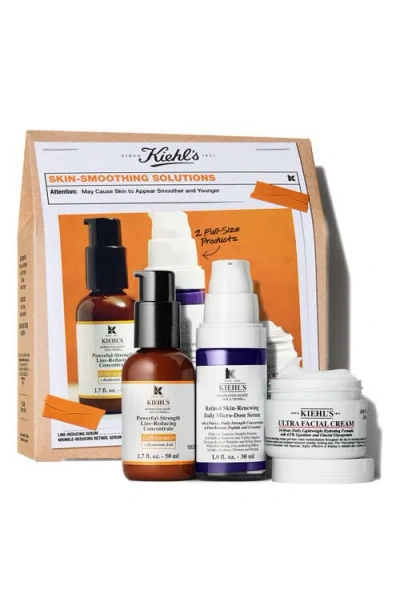 Kiehl's Since 1851 Skin-smoothing Solutions Gift Set $169 Value In No Color