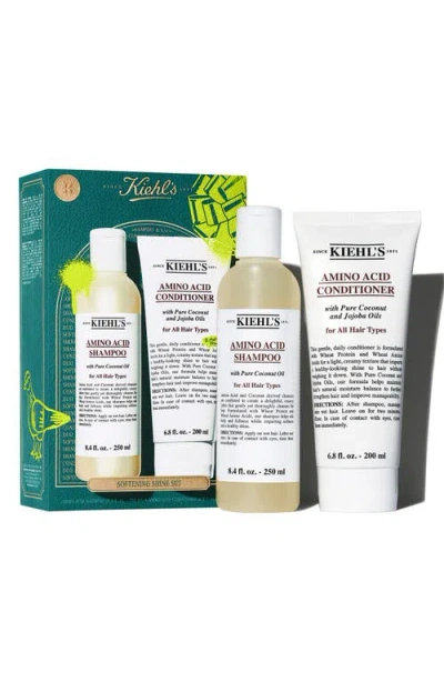 Kiehl's Since 1851 Softening Shine Set $58 Value In Transparent