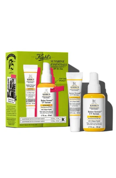 Kiehl's Since 1851 Sunshine Essentials Skin Care Gift Set In Multi