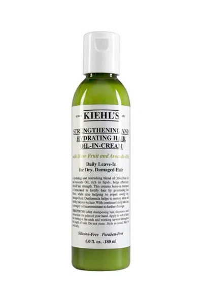 Kiehl's Since 1851 Kiehl's Strengthening And Hydrating Hair Oil-in-cream 180ml In White