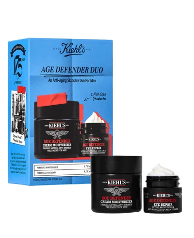 Kiehl's Since 1851 Men's 2-pc. Age Defender Duo Face Moisturizer And Eye Cream Set In Transparent