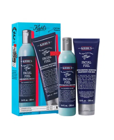 Kiehl's Since 1851 Men's 2-pc. The Classic Gentleman Collection Facial Fuel Cleanser And Moisturizer Set In Transparent