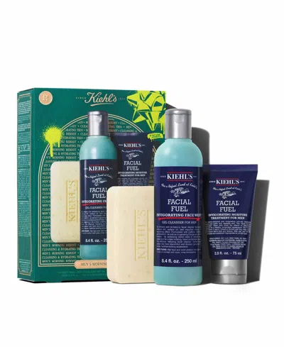 Kiehl's Since 1851 Men's 3-pc. Energizing Essentials Gift Set In Transparent