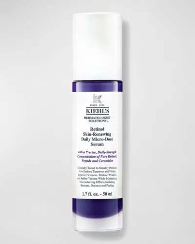 Kiehl's Since 1851 Micro-dose Anti-aging Retinol Serum With Ceramides And Peptide In White