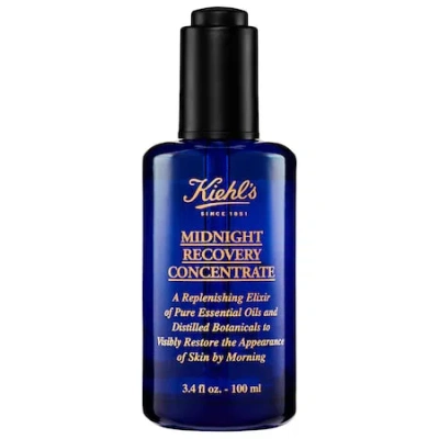 KIEHL'S SINCE 1851 MIDNIGHT RECOVERY CONCENTRATE MOISTURIZING FACE OIL 3.4 OZ/ 100 ML,P421998