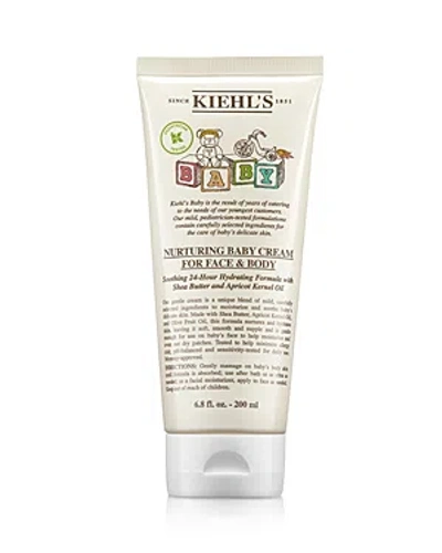 Kiehl's Since 1851 Nurturing Baby Cream For Face & Body 6.8 Oz. In White