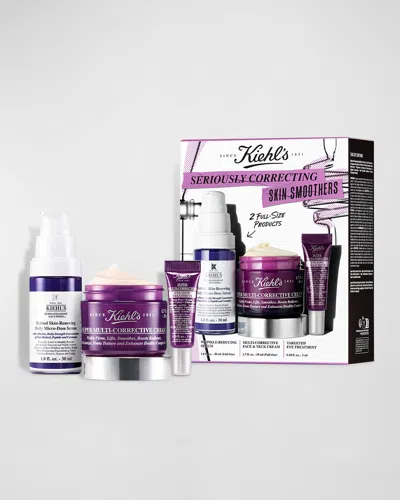 Kiehl's Since 1851 Seriously Correcting Skin Smoothers Set In White