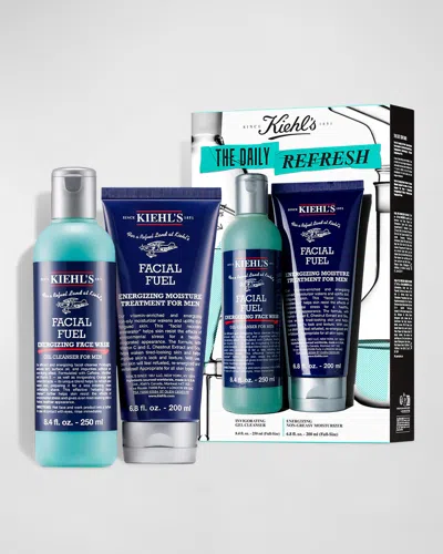 Kiehl's Since 1851 The Daily Refresh Set In White