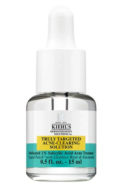 Kiehl's Since 1851 Truly Targeted Acne Clearing Solution, 0.5 oz In White