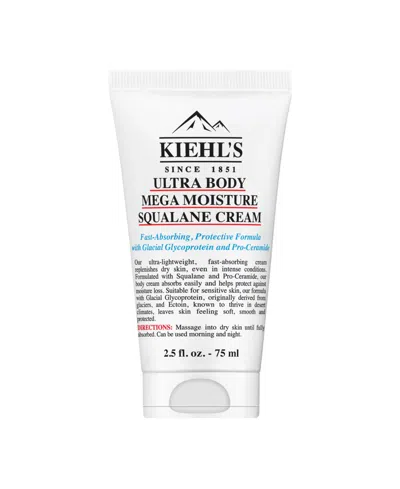 Kiehl's Since 1851 Ultra Body Mega Moisture Cream, 2.5 Oz. In Transparent