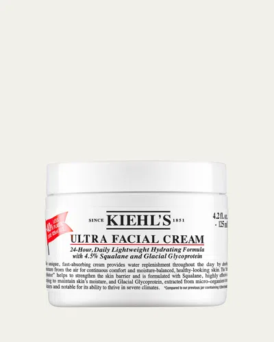 Kiehl's Since 1851 Ultra Facial Refillable Moisturizing Cream With Squalane 4.2 oz / 125 ml In No Color