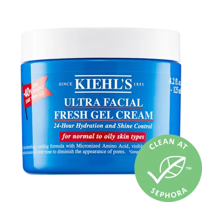 KIEHL'S SINCE 1851 ULTRA FACIAL OIL-FREE GEL CREAM 4.2 OZ/ 125 ML