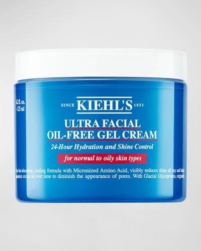 Kiehl's Since 1851 Ultra Facial Oil-free Gel Cream, 4.2 Oz. In White