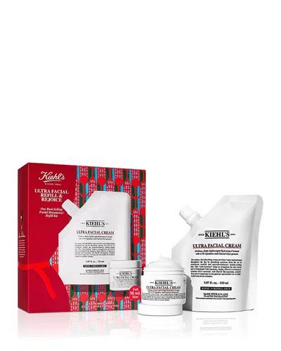 Kiehl's Since 1851 Ultra Facial Refill & Rejoice Gift Set In White
