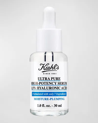 Kiehl's Since 1851 Ultra Pure High-potency 1.5% Hyaluronic Acid Serum, 1 Oz. In White