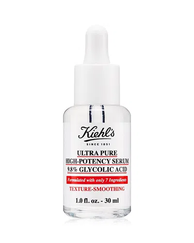 KIEHL'S SINCE 1851 ULTRA PURE HIGH-POTENCY SERUM 9.8% GLYCOLIC ACID 1 OZ.